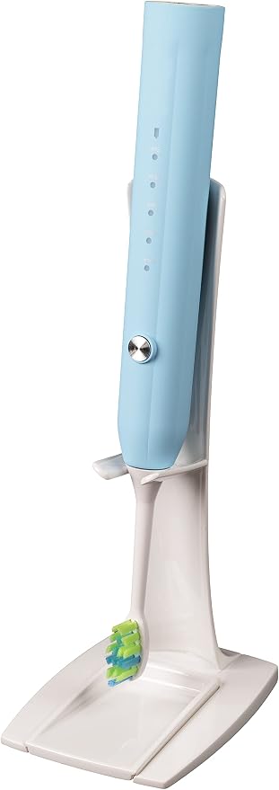 Hygienic No-Mess Inverted Electric Toothbrush Holder Stand, Easy Cleaning by Flip+Grip