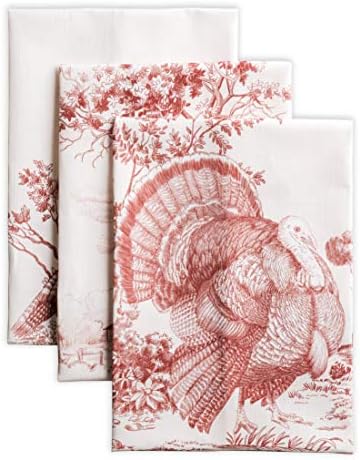 Maison d' Hermine Kitchen Towels Set of 3 Reusable 100% Cotton 27.50" x 20" by MaisondHermine