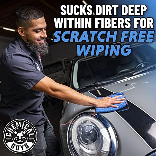 Chemical Guys, Professional Microfiber Towels, 16 x 16 in, 12 Pack - Image 4