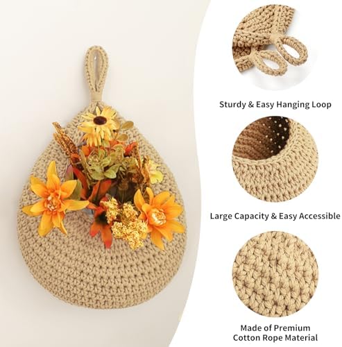 Boho Wall Hanging Fruit Baskets - Image 2
