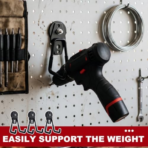 Landhoow 38 Pcs Large Magnetic Hooks Heavy Duty Garage Magnet Hooks Strong - Image 5
