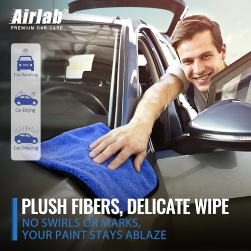 Airlab Microfiber Towels Cars Wash Drying Cleaning Cloth - Image 5