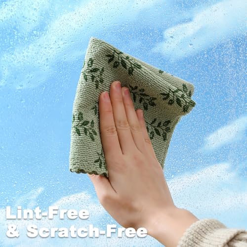 Microfiber Cleaning Cloth Roll, 80 Pack Cleaning Towels, Lint Free Rags Paper - Image 2