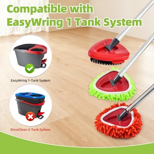 6 Pack Mop Heads Replacements for Ocedar, Replace Head for o Cedar Easywring 1 - Image 5