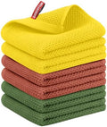 Nialnant 6 Pcs Kitchen Hand Towels, 100% Cotton, 13 x 28 in by Nialnant