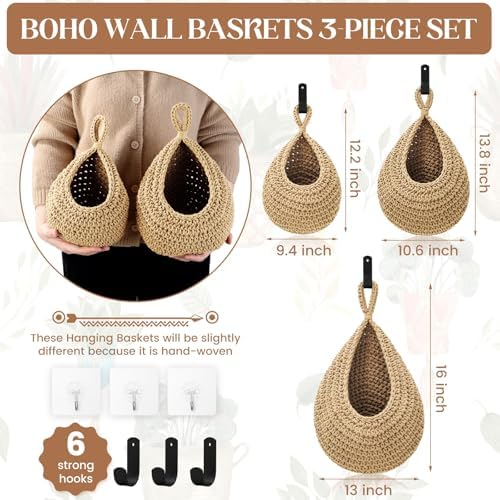 Wall Hanging Baskets for Organizing - Image 4