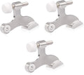 HOMOTEK 3 Pack Hinge Pin Satin Nickel Door Stopper, Adjustable Deluxe Heavy by HOMOTEK