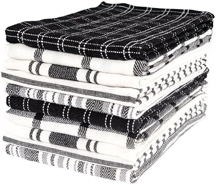 KAF Home Assorted Flat Kitchen Towels by KAFHome