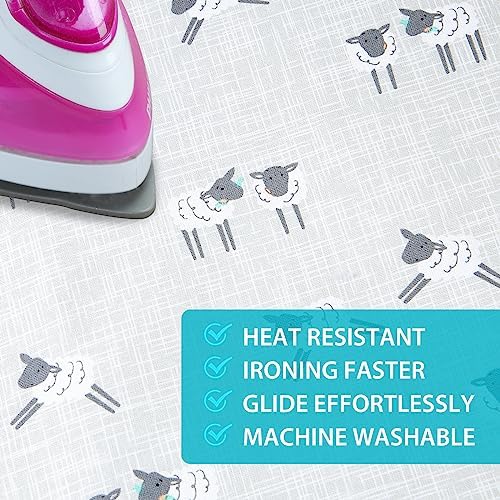 Seiritex Table Top Ironing Board Cover 12 x 32 inch, 3 Layers Small Iron Board - Image 3