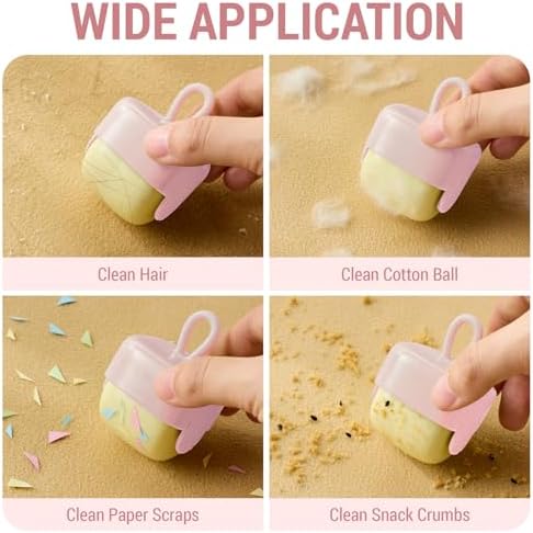 Mini Lint Roller Reusable Washable Sticky Pet Hair Remover - Image 6