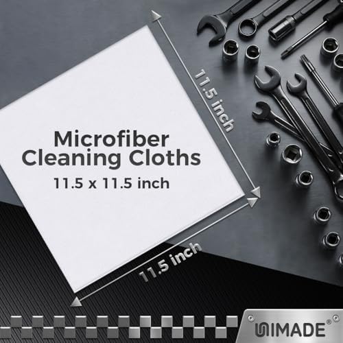 UNIMADE Shop Towels, 800 Pack Commercial Grade Work Rags Microfiber Towels - Image 2