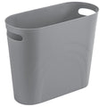 rejomiik Small Bathroom Trash Can, 3.5 Gallon Slim Garbage Can, Office and by rejomiik
