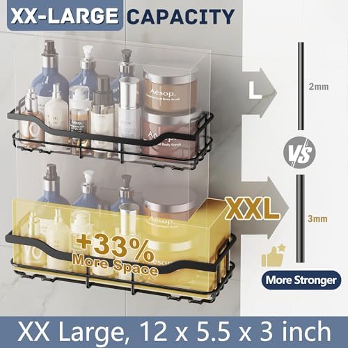 OMAIRA 3-Pack Shower Caddy - Image 2