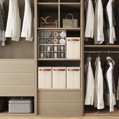 Varhomax Shoe Organizer Box for Closet, Foldable Storage Basket - Image 7