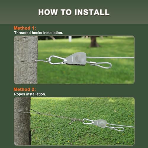Vigorport Outdoor Retractable Clothesline, Portable Travel Clothes Line - Image 6