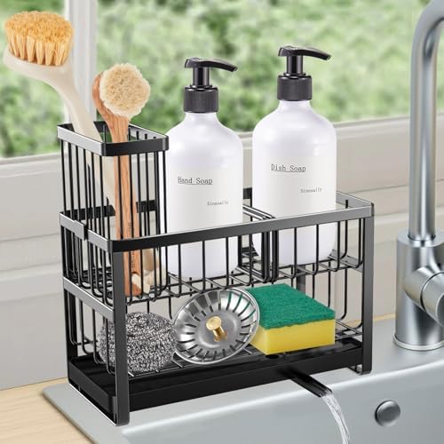 Sinnsally Kitchen Sponge Holder, Sink Caddy Organizer by UsefulKitchenTools