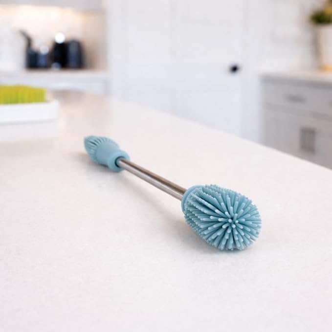 Haakaa Food-Grade Silicone Double-Ended Cleaning Brush | Household Cleaning - Image 2