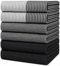 Premium Kitchen Towels 6 Pack 100% Cotton by BumbleTowels