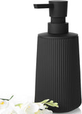 Black Hand Soap Dispenser for Bathroom and Kitchen | No Rust Pump Refillable by zuxzmj