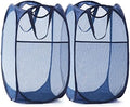 TECHMILLY Collapsible Mesh Pop Up Laundry Hamper by TECHMILLY