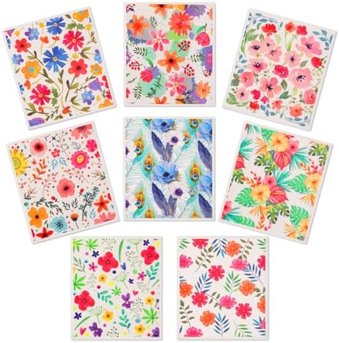 Lucomb Swedish Dishcloths for Kitchen Dishes, 8 Pack Reusable Cleaning Cloths by Lucomb