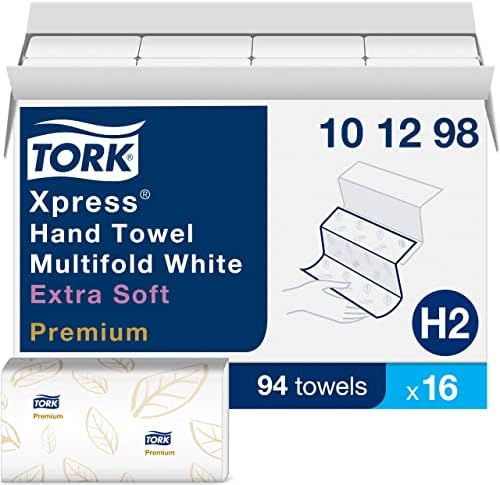 Tork Xpress Paper Towel Dispenser and Tork Extra Soft Multifold Hand Towels - Image 6