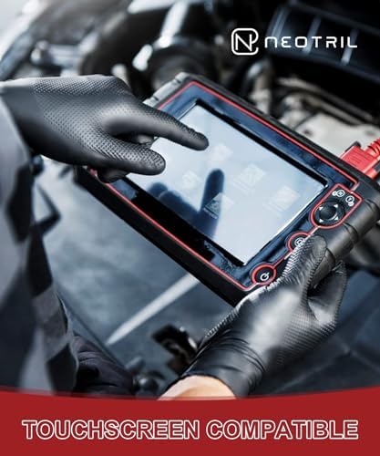 NEOTRIL 8 Mil Heavy Duty Disposable Nitrile Gloves - Image 4