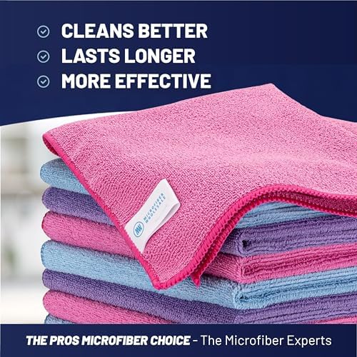 MW Pro Microfiber Cleaning Cloth |Pink - Image 2