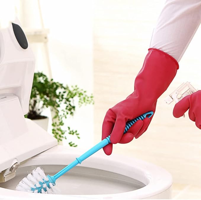 Alimat PluS Dishwashing Gloves Latex Free, Without Liner, 3 Pairs, Small | - Image 4