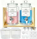 2 Laundry Detergent Dispenser 2 Glass Laundry Detergent Dispenser Includes by Unknown