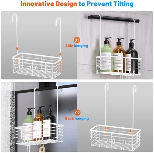 YUOROS Hanging Shower Caddy Shower Rack - Image 4