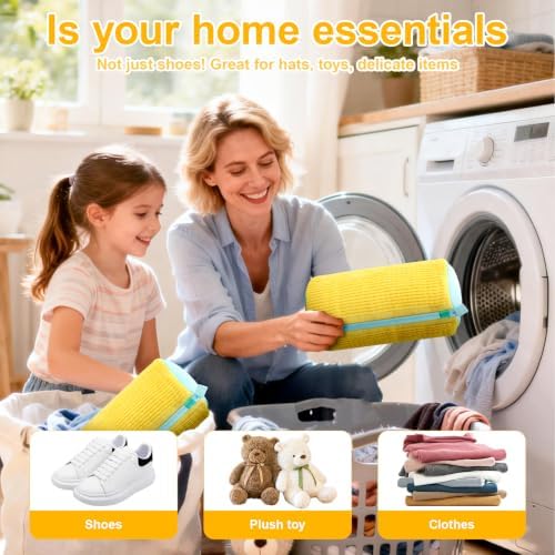 Shoe Washing Machine Bag – Reusable Laundry Shoe Bag - Image 5