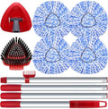 Fatmass Spin Mop Head and Brush Replacement Compatible by Fatmass