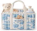 Blissful Diary Toile Diaper Caddy Organizer, Baby Diaper Basket by BlissfulDiary