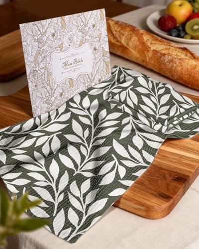 Miss Adola 370GSM Cotton Waffle Kitchen Towels - Image 6