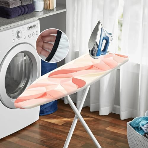 Nuxovilar Soft Gradient Leaf Ironing Board Cover 15x54 Polyester - Image 6