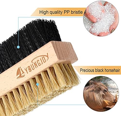 2 Pcs Sneaker Cleaning Brush Shoes Shine Dauber Suede Brush Nubuck Cleaner - Image 2