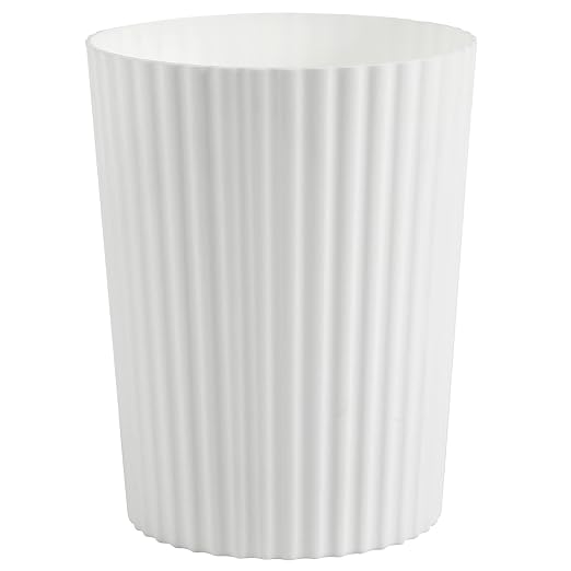 JiatuA Small Trash Can Plastic Wastebasket Round Garbage Container Bin by JiatuA