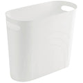 rejomiik Small Bathroom Trash Can, 3.5 Gallon Slim Garbage Can, Office and by rejomiik