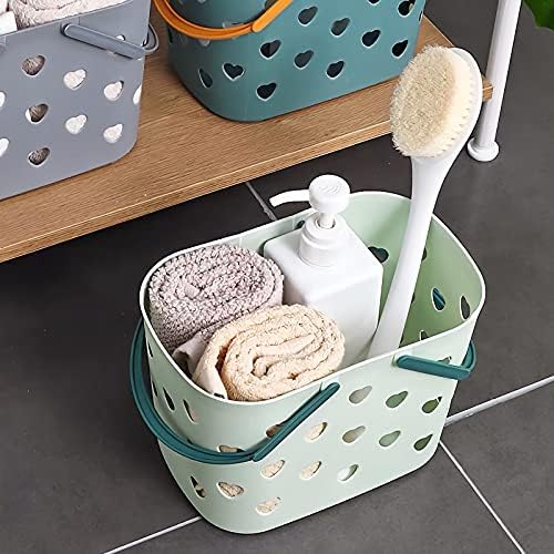 Portable Shower Caddy with Handle Plastic Shower Basket Organizer - Image 6