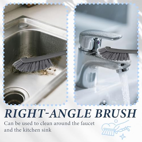 15pcs Crevice Cleaning Brush, Hard Bristle Brushes, Grout Cleaner Brush - Image 6
