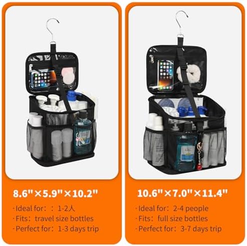 CUBETASTIC Shower Caddy Portable Mesh Shower Tote - Image 2