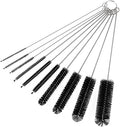 CiaraQ Bottle Cleaning Brushes, 9.8 Inch Nylon Tube Brush Set by CiaraQ