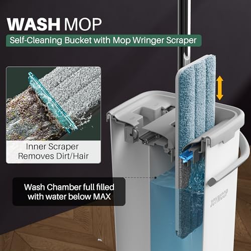 JOYMOOP Mop and Bucket Set, Dust Mops - Image 2
