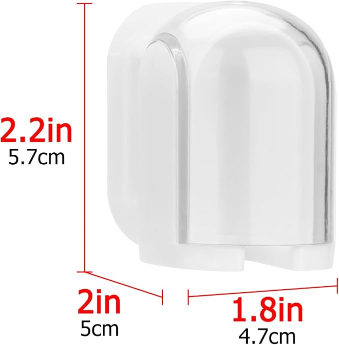 4Pack Toothbrush Holder Wall Mounted - Image 3