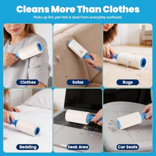 1260 Sheets Extra Sticky Lint Roller - Image 7