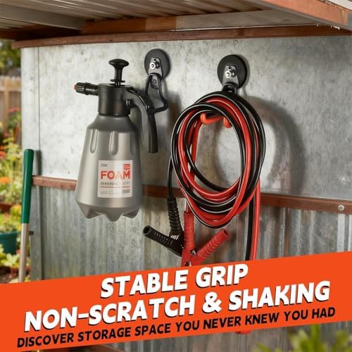 ULIBERMAGNET New Upgraded Large Magnetic Hooks, Strong Heavy Duty Magnet Hooks - Image 6