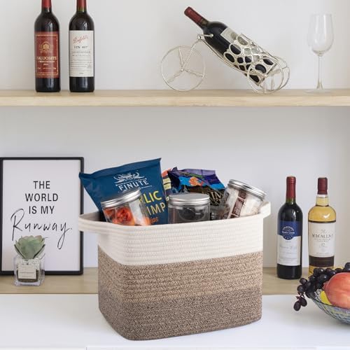 OIAHOMY Cotton Rope Storage Baskets - Image 6