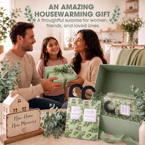 Large 12 Packs Eucalyptus Hanging Scented Sachets Long-Lasting Closet - Image 5