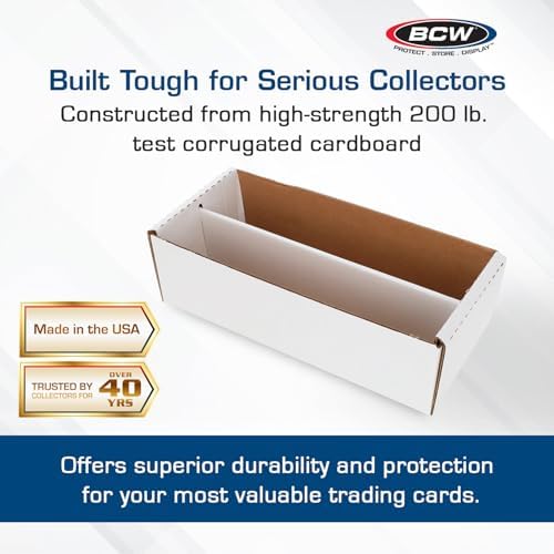 BCW Shoe Storage Card Box - Image 2